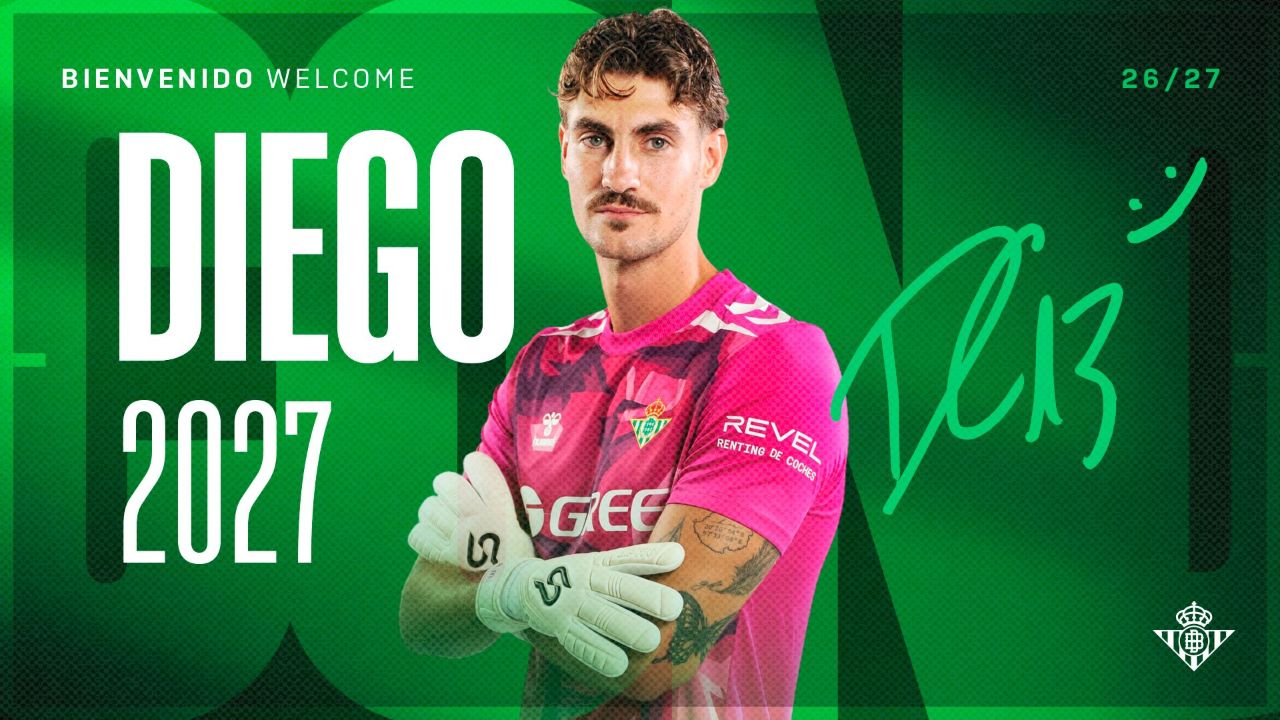 El Betis refuerza la portería con Diego Conde