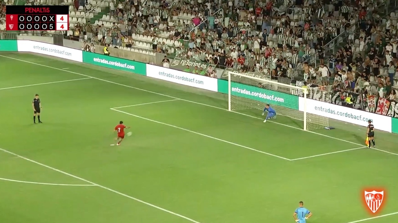 Actualidad del Sevilla: victoria por penaltis en el IV Trofeo Puertas de Córdoba