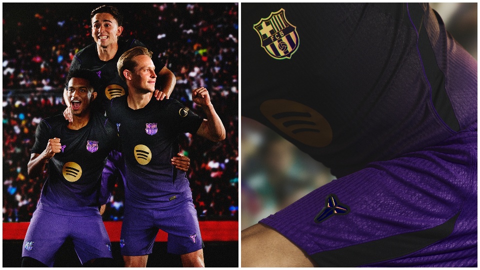 Barcelona revela novo uniforme reserva para a temporada 2026-27