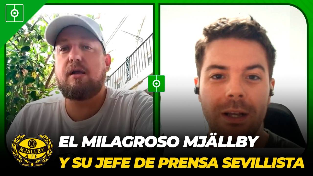 Entrevista a James Wahlberg: "¿Una final de Champions Mjällby-Sevilla? Que gane el Sevilla"