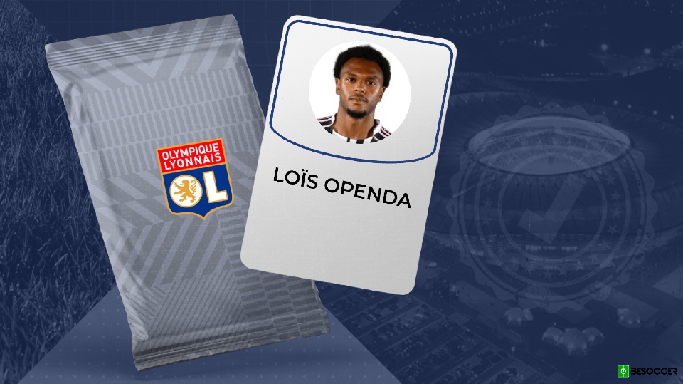 Lyon secure Lois Openda on loan from Juventus