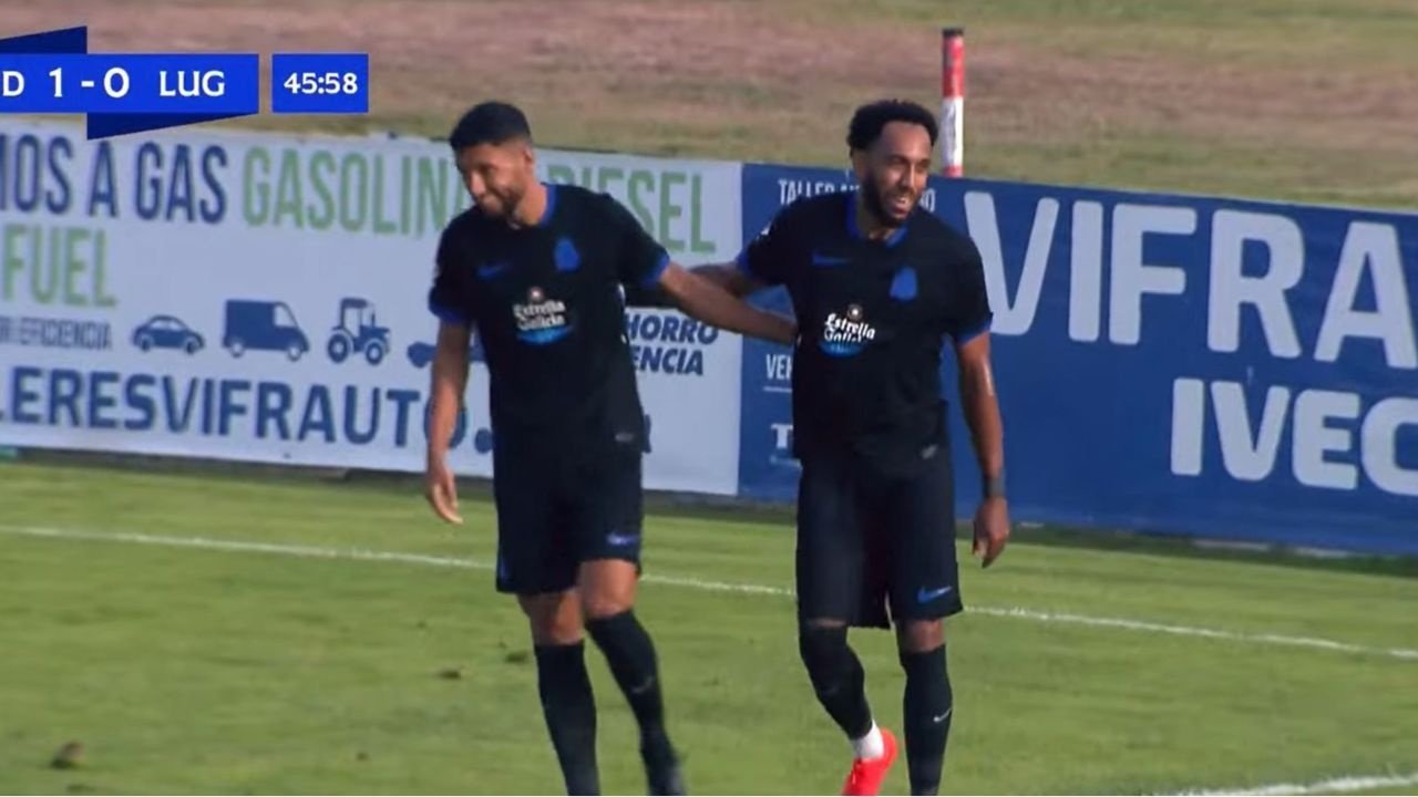 El Deportivo de la Coruña sumó una nueva victoria en otro test de pretemporada tras derrotar por la mínima al Lugo. Fue Aubameyang el autor del único tanto en lo que fue su segunda participación como deportivista.