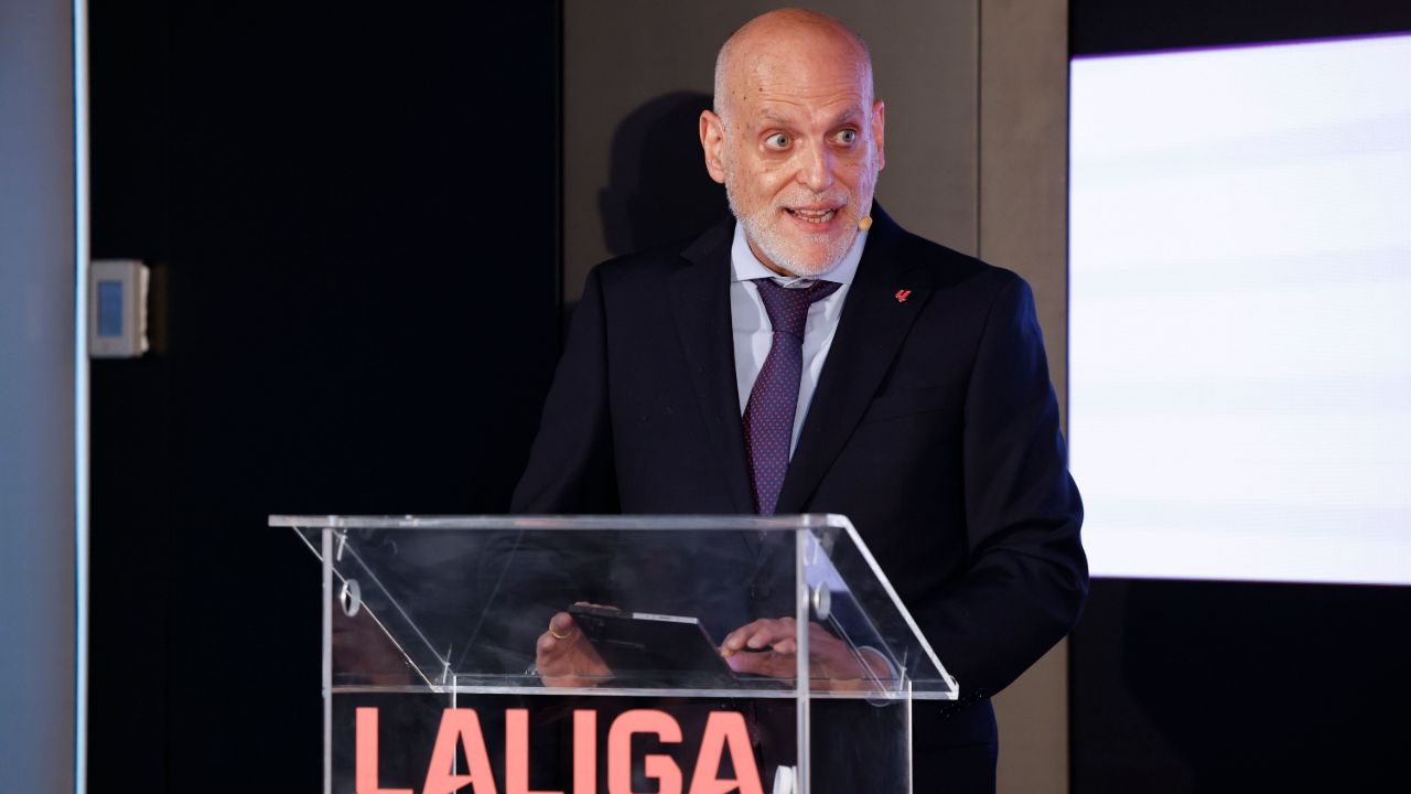 Tebas pidió la dimisión de Infantino y respondió al Madrid por CVC