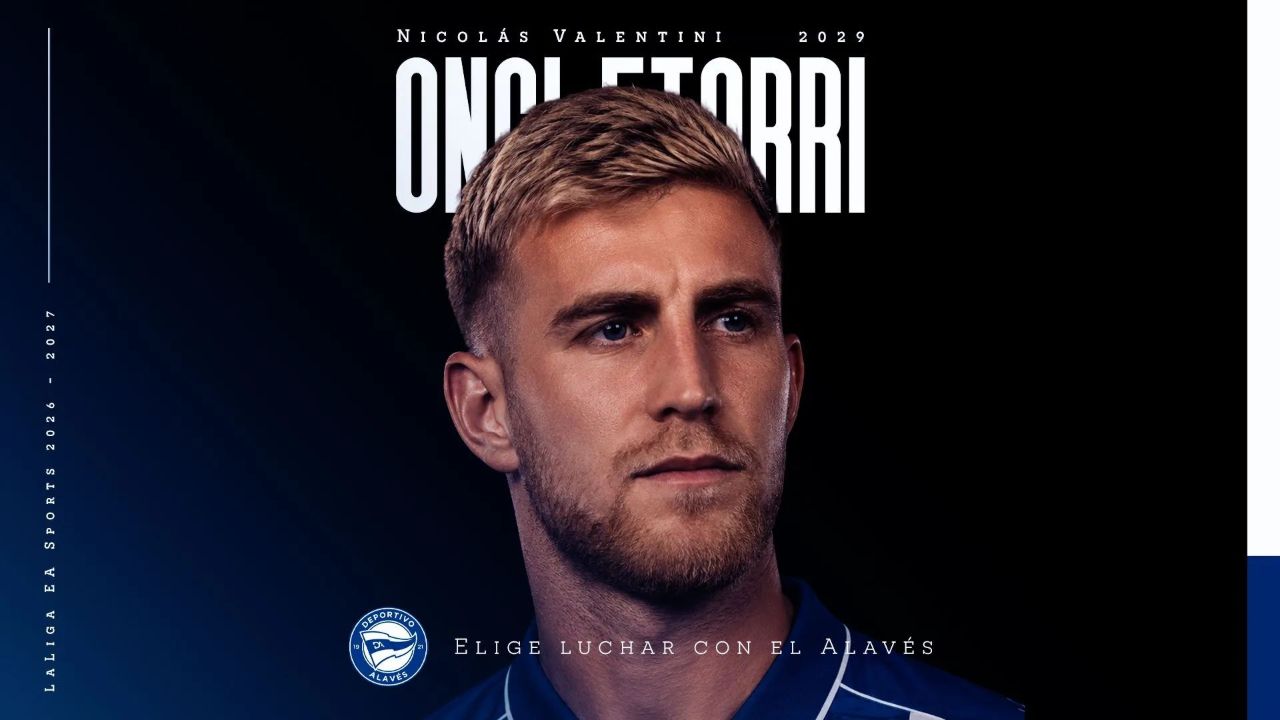 Valentini, garra argentina para la defensa del Alavés