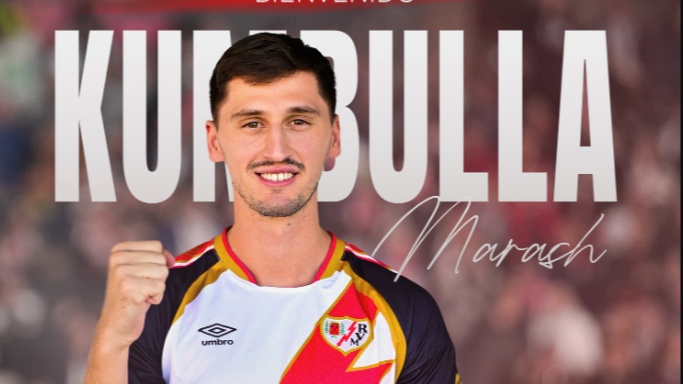 Kumbulla, la primera incorporación del Rayo Vallecano