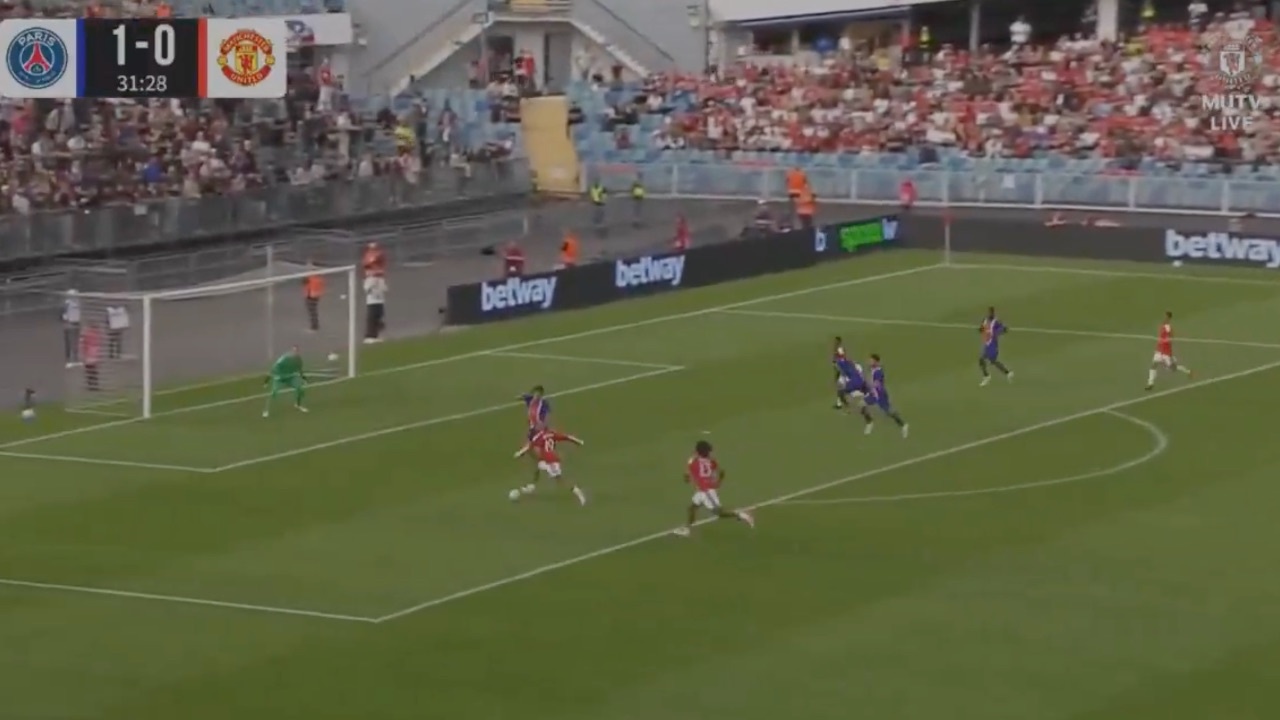United and PSG share the spoils in competitive friendly