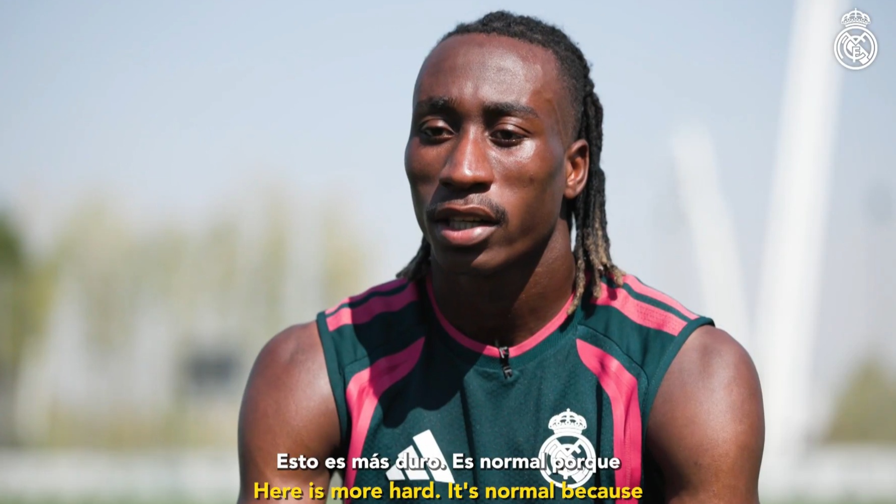 "Antes los veía por televisión y ahora compartimos vestuario"