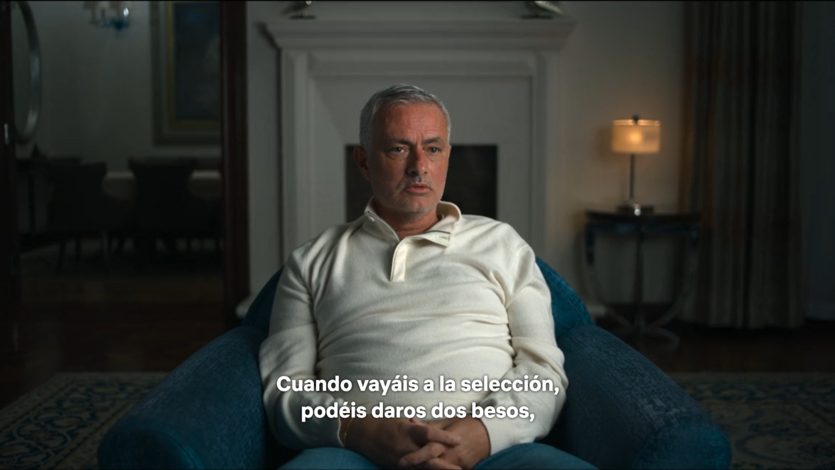 Mou, sobre Casillas y Xavi: "En la Selección, podéis daros dos besos"