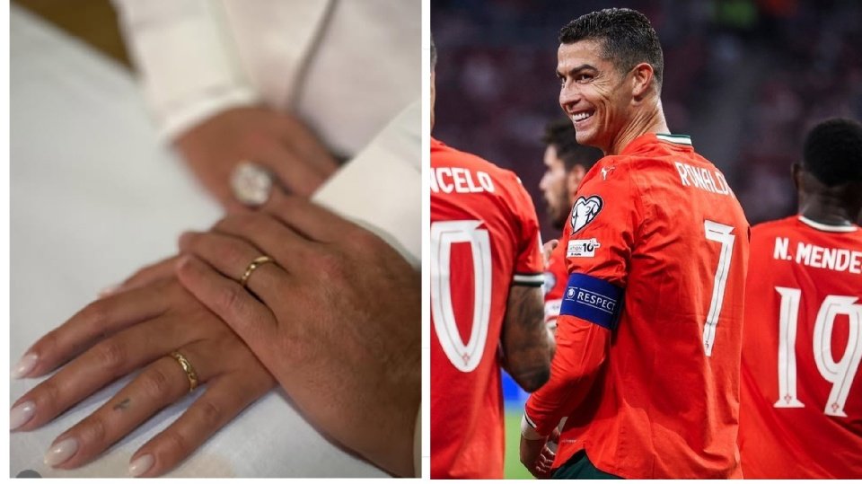 Cristiano Ronaldo officialise son mariage avec Georgina Rodríguez