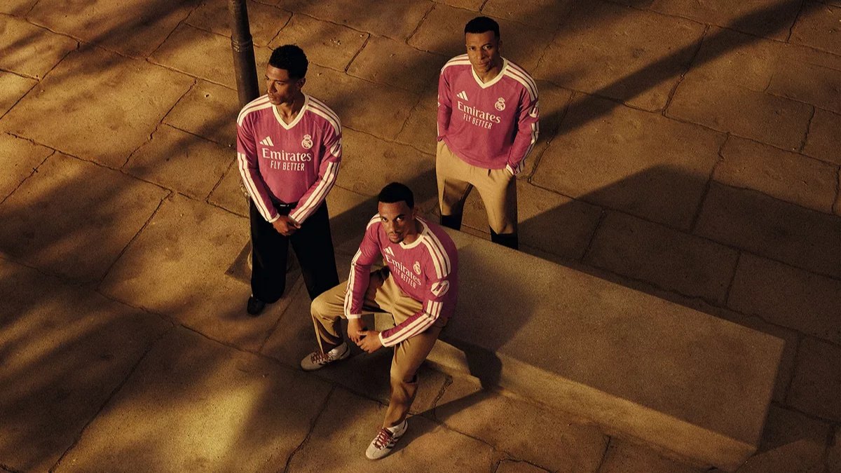 El Real Madrid vuelve al rosa en su tercera equipación
