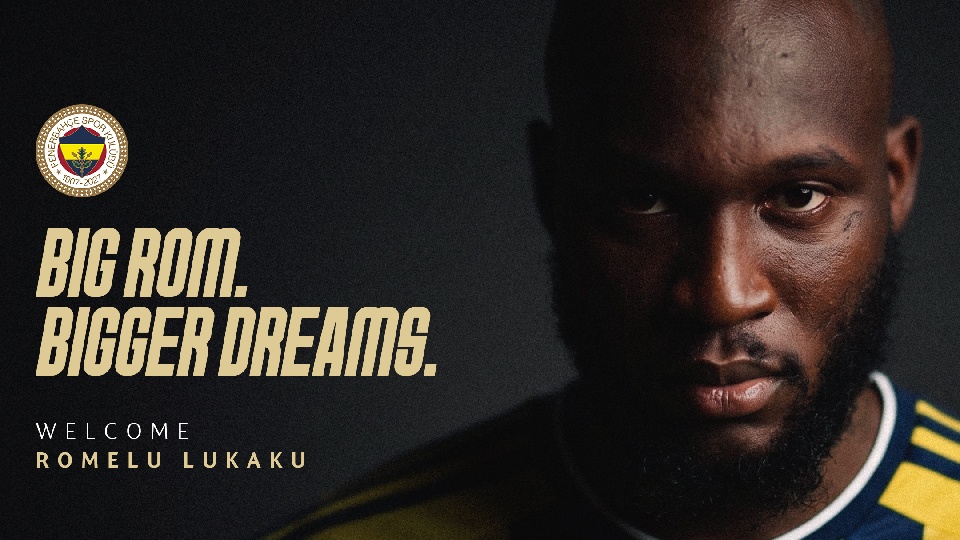 OFICIAL: Fenerbahçe confirma contratação sonante de Romelu Lukaku