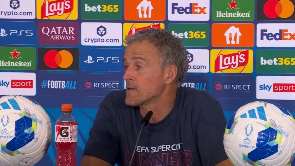 Luis Enrique on Super Cup success: "I am not surprised, I know my players"
