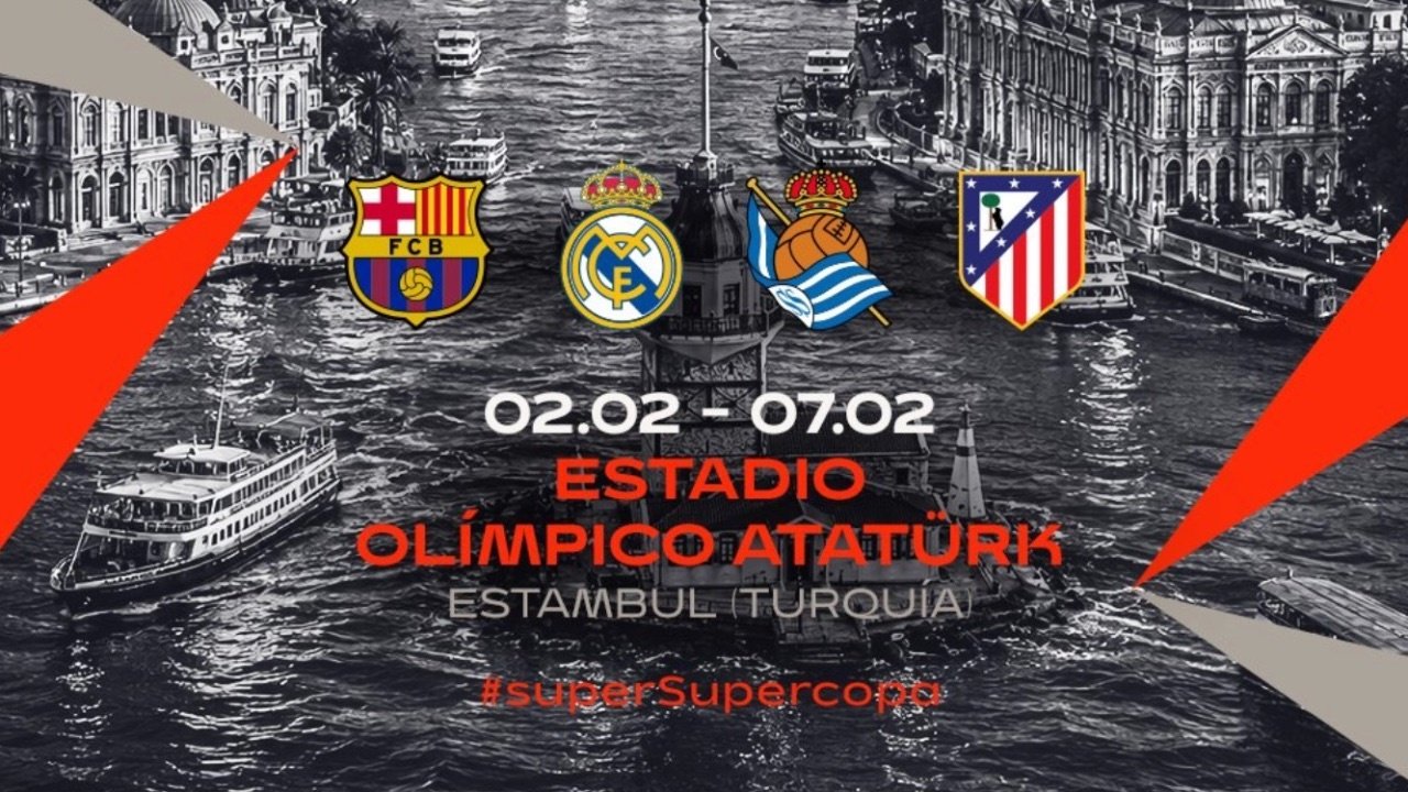 OFICIAL: Estambul acogerá la Supercopa de España 2027