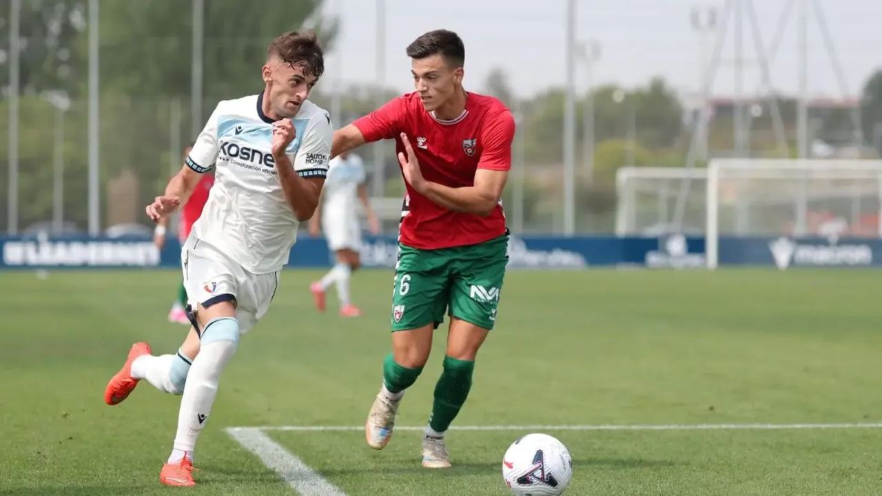 Osasuna 1-1 Arenas de Getxo: empate en la última prueba