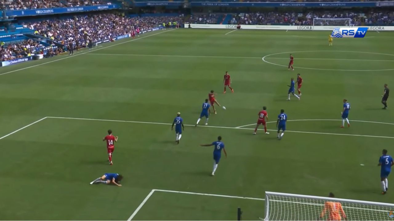La volea de Aramburu que enmudeció al Chelsea