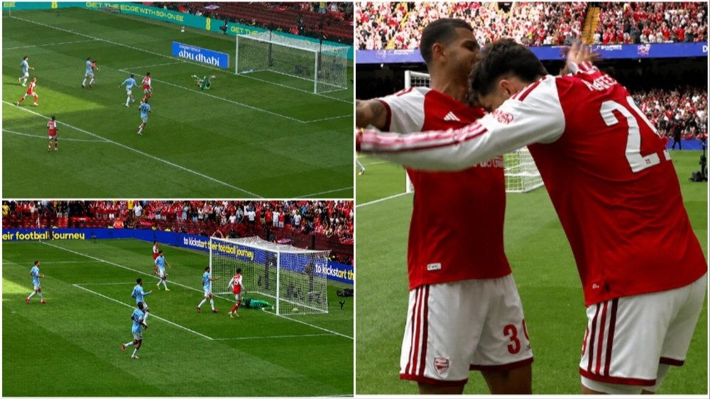 Mazazo a Maresca: el Arsenal se adelantó en la Community Shield en 23 segundos
