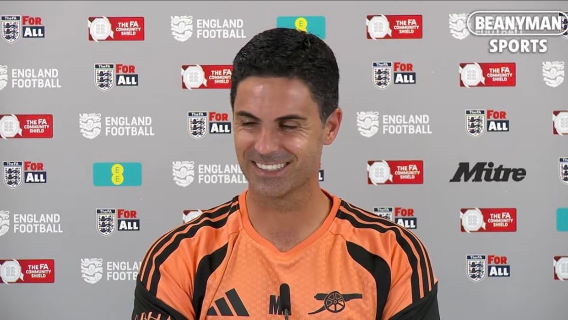 Arteta sobre Martinelli e Gabriel Jesus: "É realmente triste, eles merecem estar no elenco"