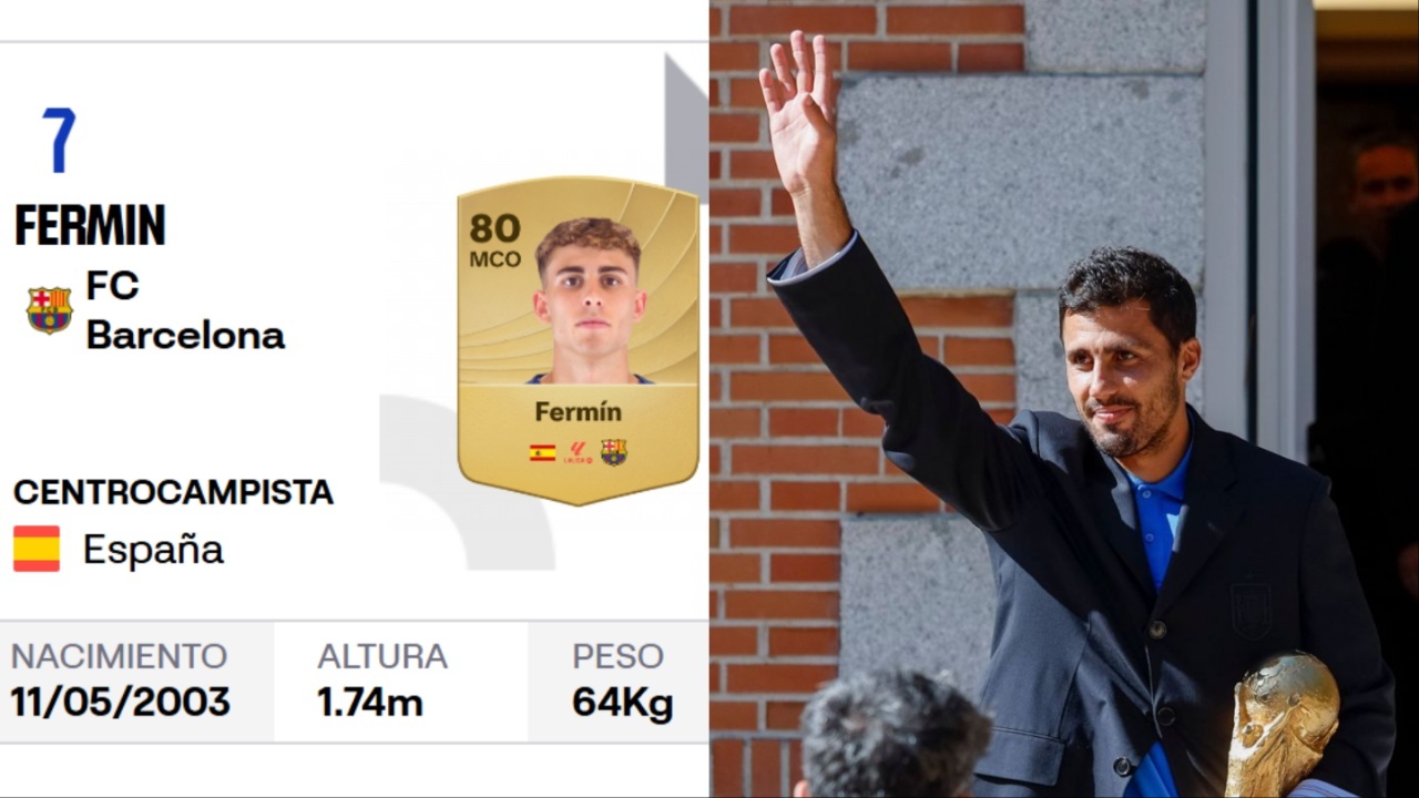 Fermín llevará el '7' y libera el '16' para Rodri