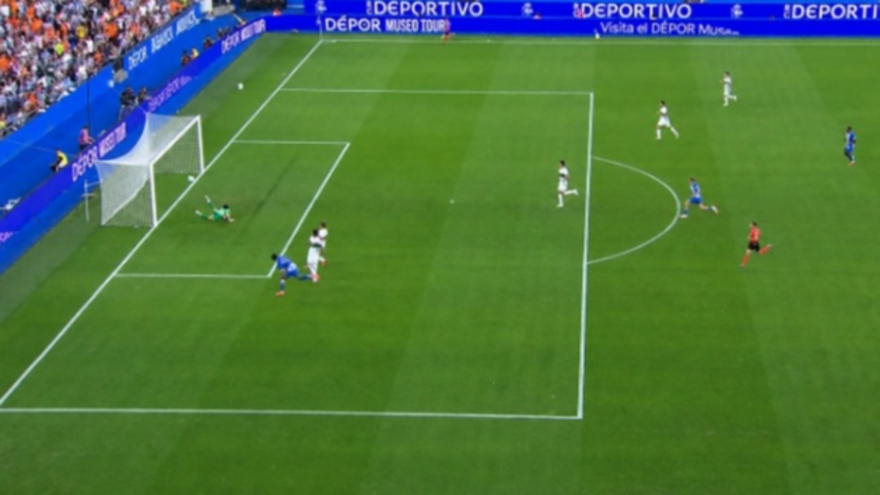 El primero de Aubameyang: control de lujo, definición de oro