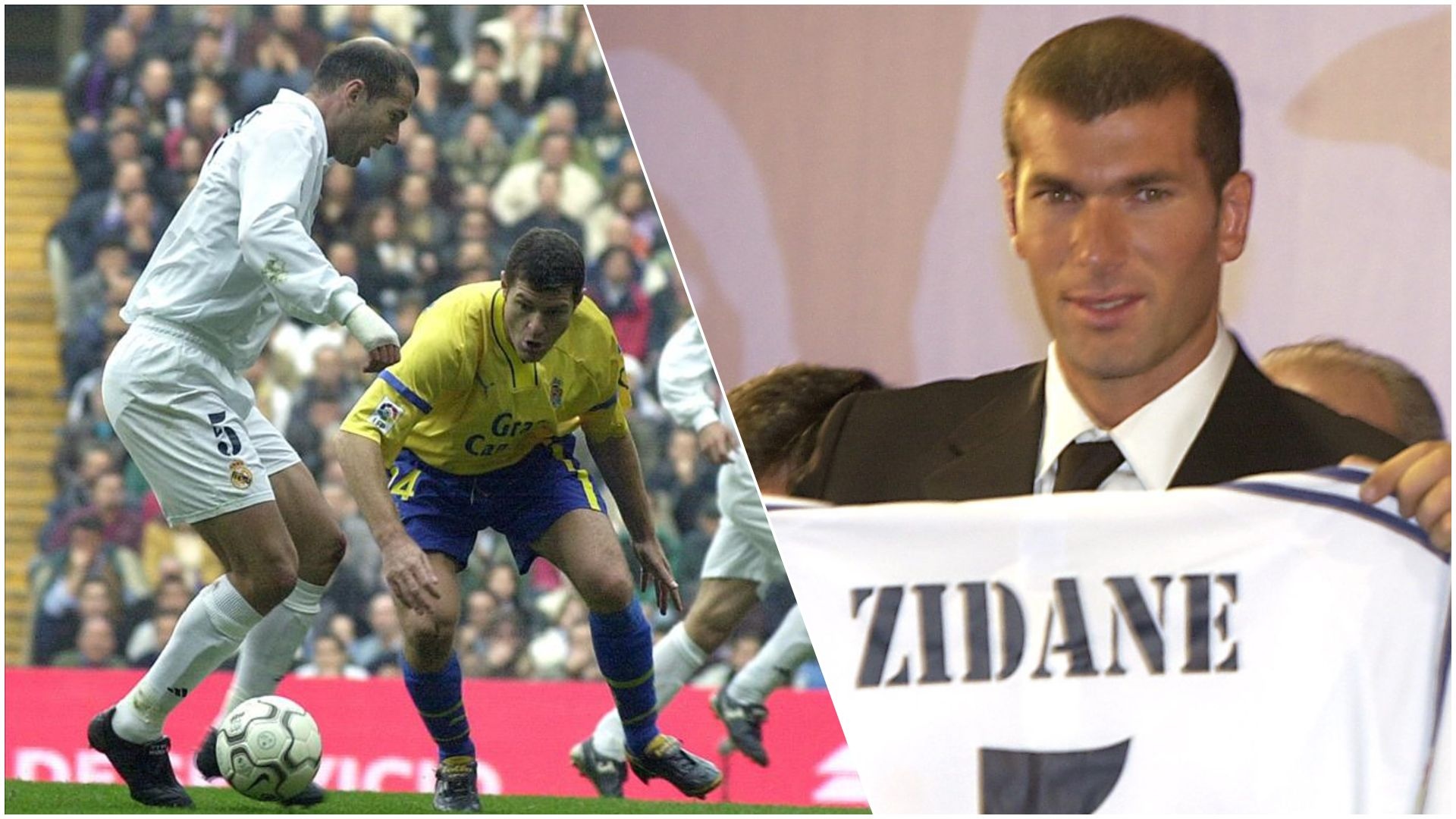 Un cuarto de siglo de la primera vez de 'Zizou' de blanco