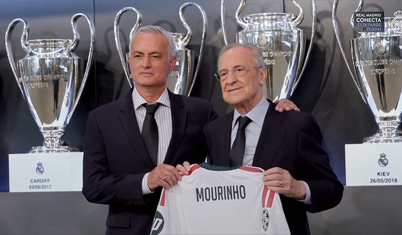 Real Madrid apresenta José Mourinho oficialmente