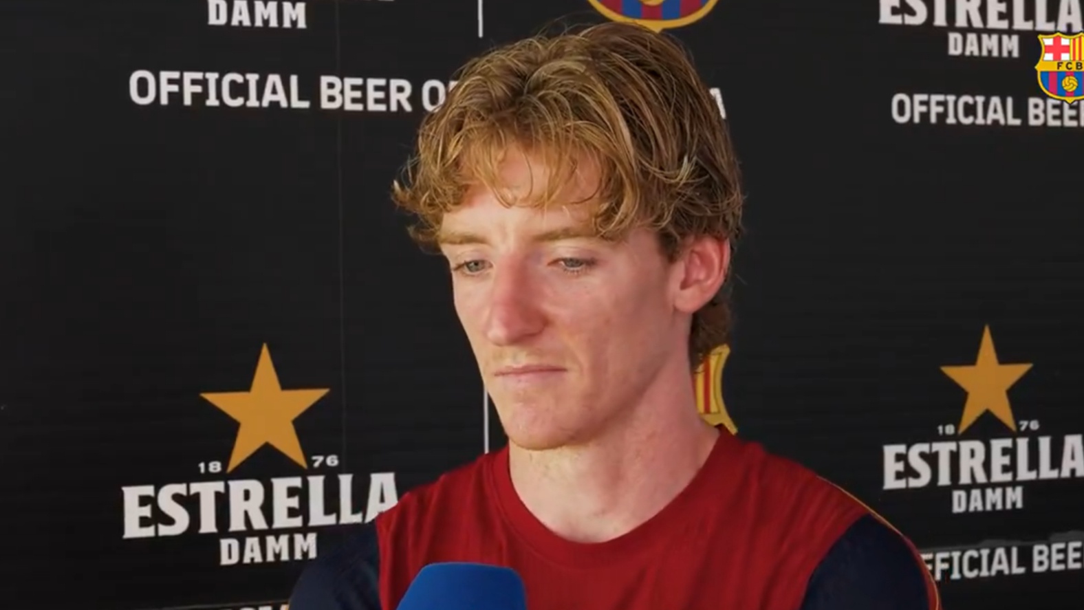 Anthony Gordon celebra recepção no Barcelona: "Todo mundo me acolheu de braços abertos"