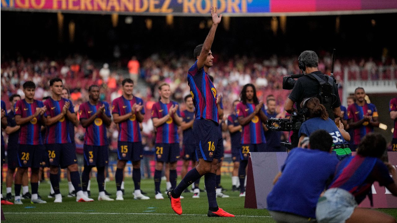 Barcelona 2-1 Al-Ahly: Rodri centra las miradas en el Gamper