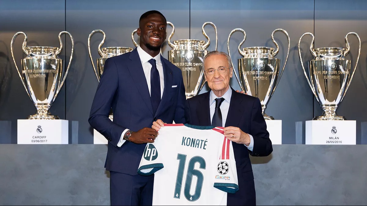 El Madrid sigue sus presentaciones privadas con Konaté