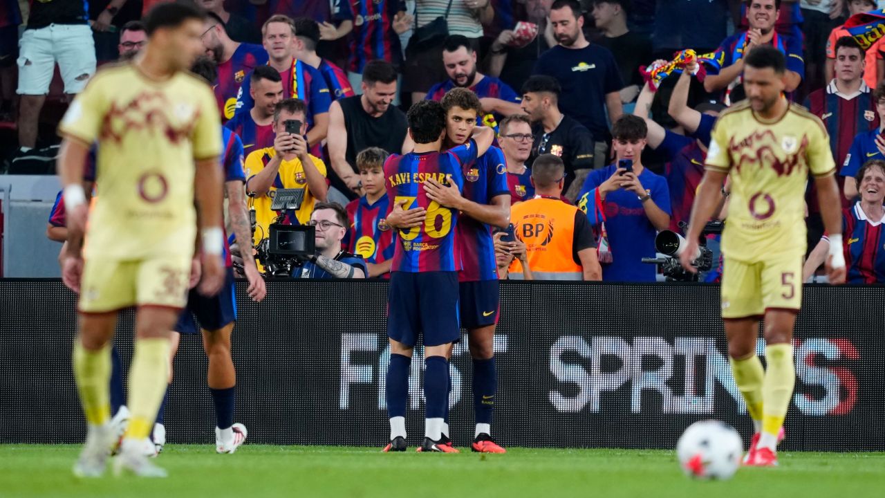 Hamza Abdelkarim, le numéro 9 du Barça ?