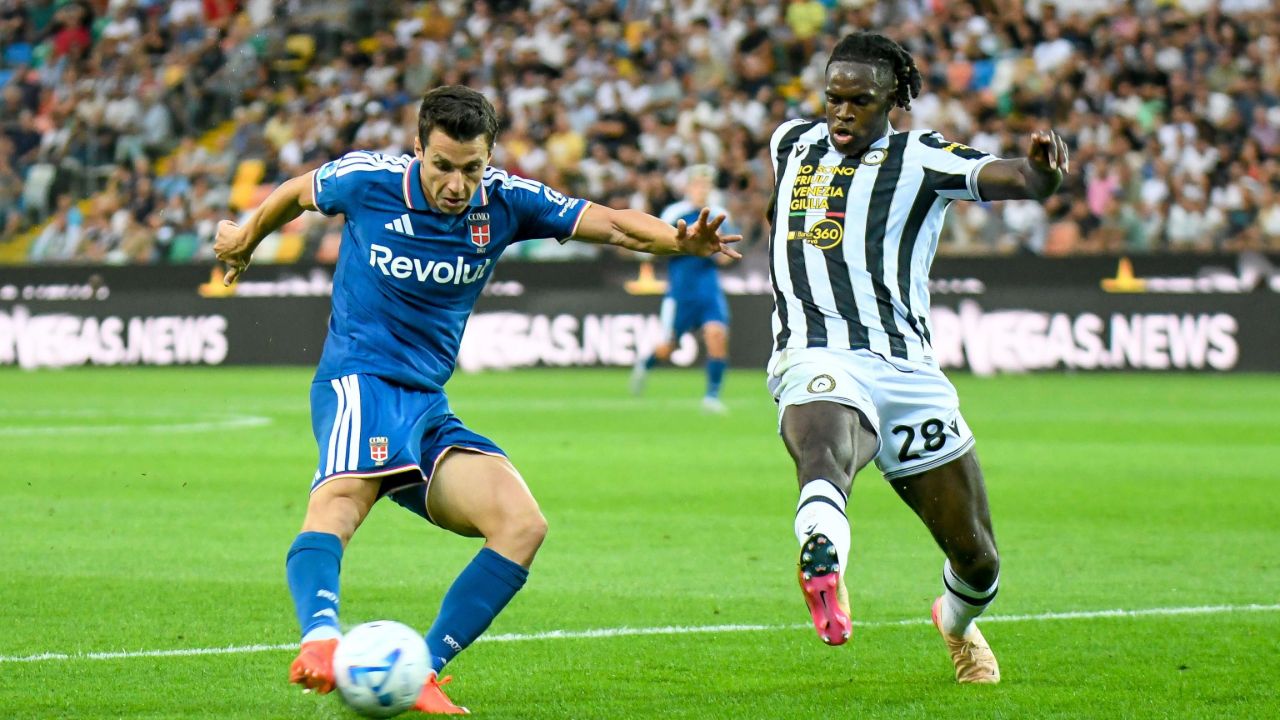 Udinese 1-1 Como: un punto para empezar