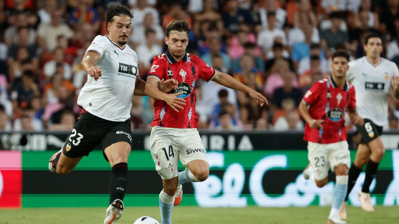 Valencia 0-0 Celta: cargando baterías