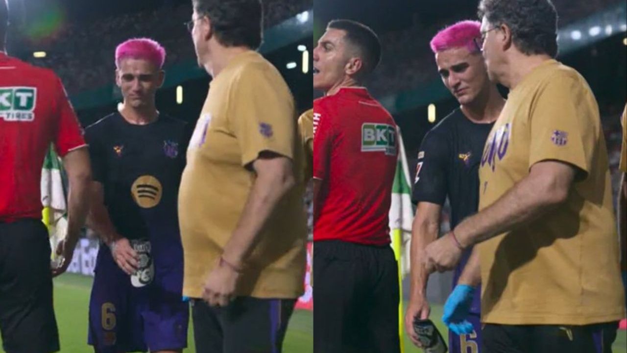 Preocupación en el Barça: Gavi se marchó lesionado