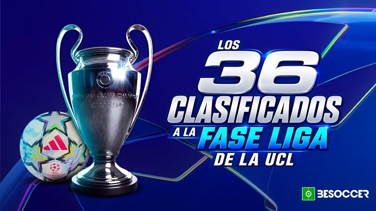 Champions League 2026-27: estos son los 36 clasificados y los bombos