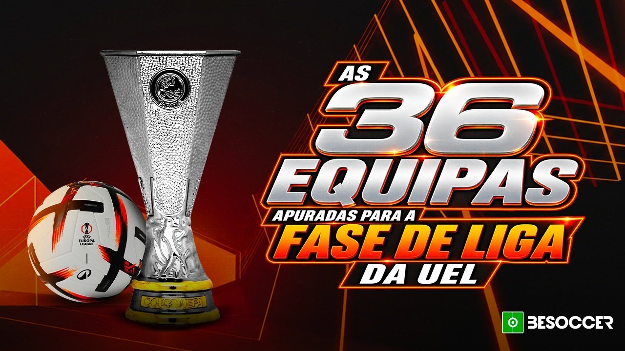 Conheça o caminho dos 36 clubes na Fase de Liga da Europa League 2026-27, após o sorteio realizado esta sexta-feira, 28 de agosto.