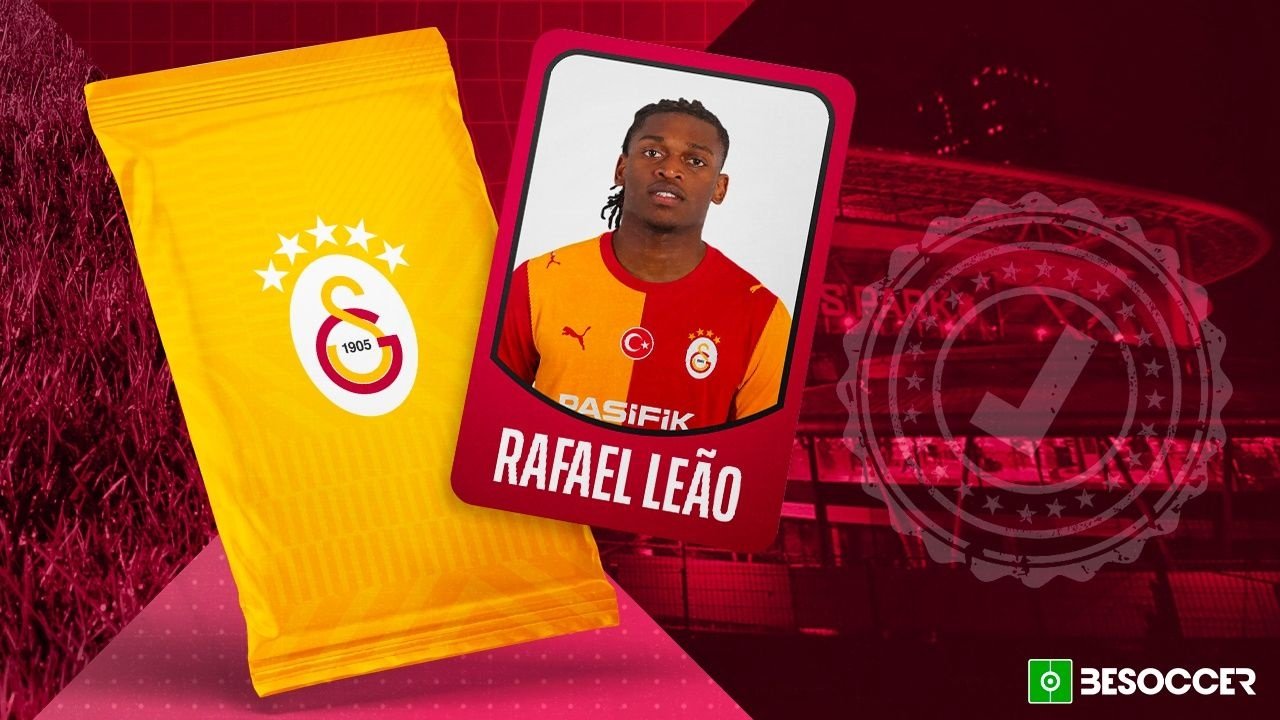OFICIAL: Rafael Leao deja Milán para jugar en el Galatasaray