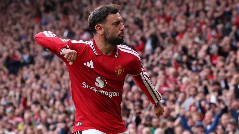 Manchester United 5-2 Ipswich Town: Bruno y 21 más