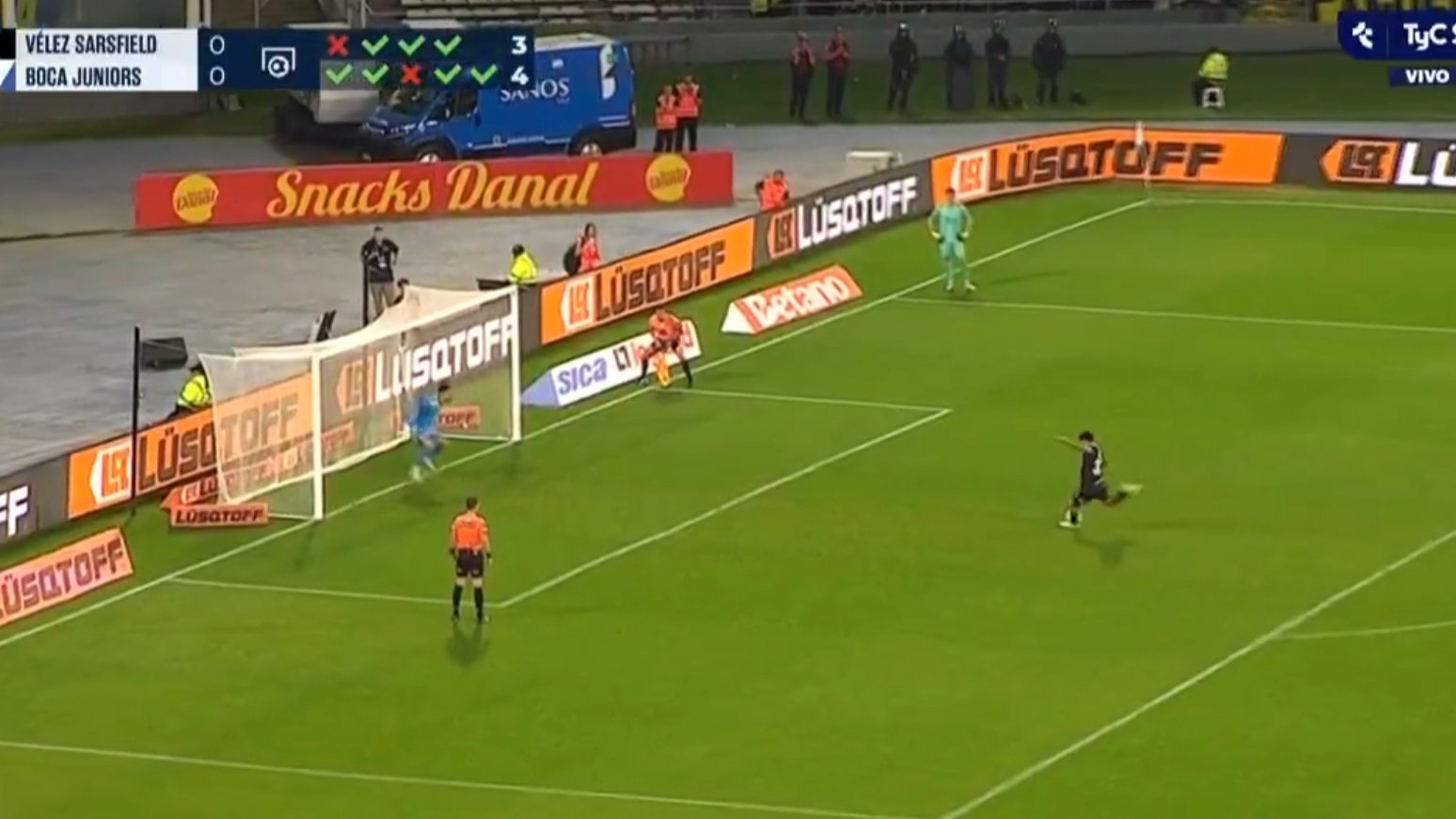 Vélez 0 (3)-(4) 0 Boca: la suerte fue para el 'Xeneize'