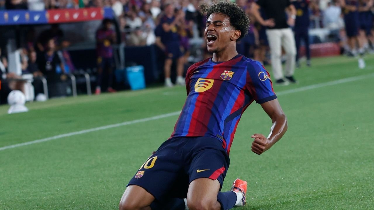 Lamine Yamal matches historic Lionel Messi milestone