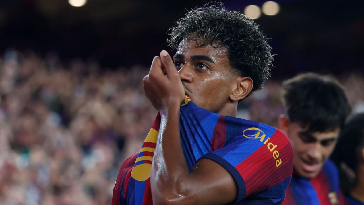 Lamine, quinto capitán del Barça