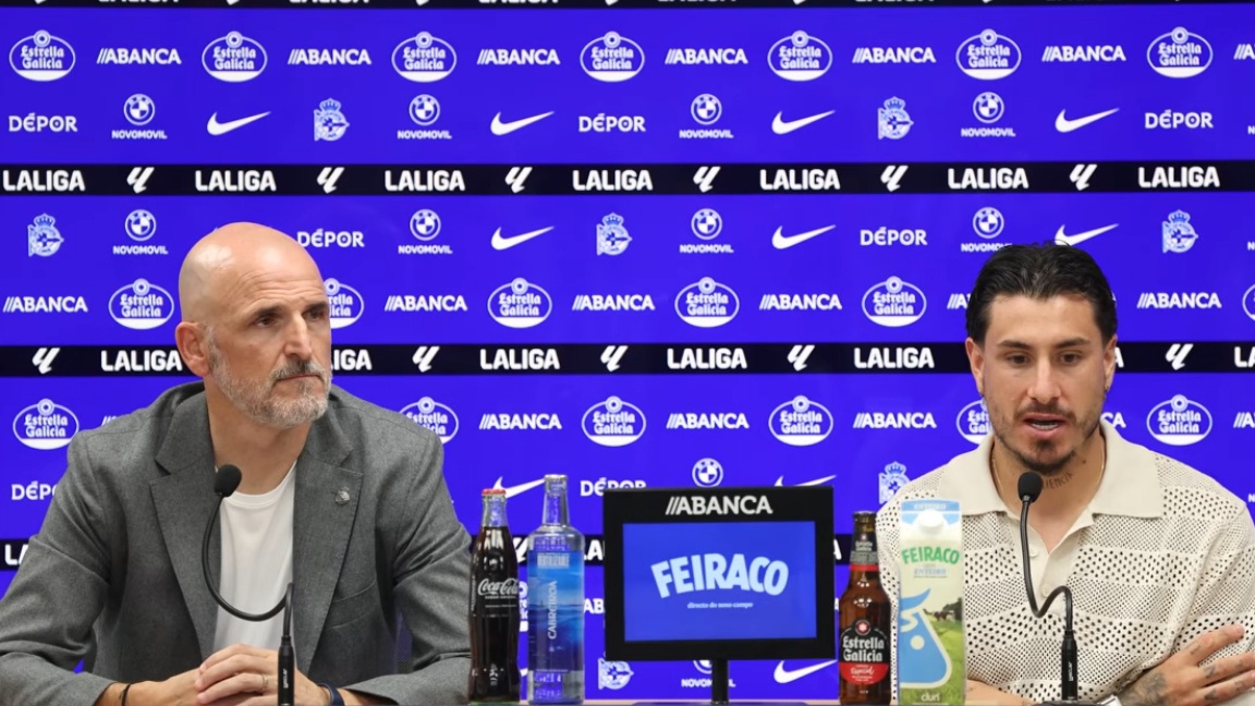 Giménez quiere "soñar en grande" con el Dépor