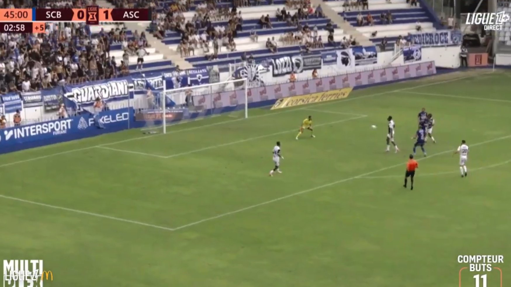 La maladresse de Noah Zilliox a débouché sur le but contre son camp le plus viral de la journée en Ligue 3 lors de la défaite de Bastia.