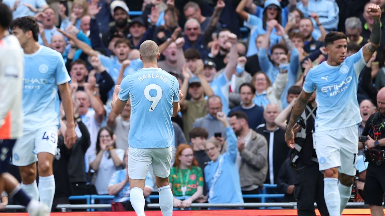 Manchester City 1-0 Coventry City : victoire signée Erling et 'Gigio'