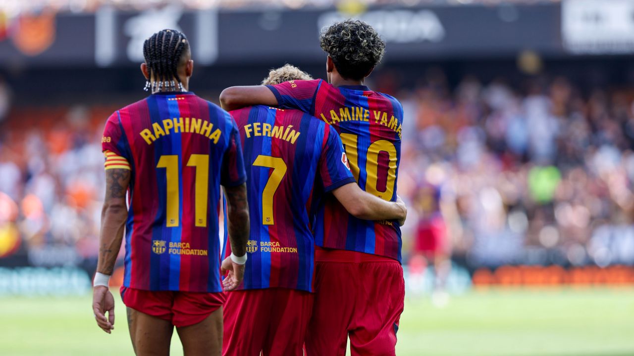Valencia-Barcellona 0-5: blaugrana travolgenti, è fuga in Liga