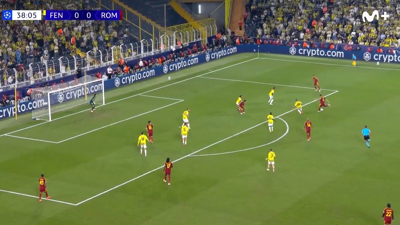 La Roma marcó en Champions 7 años después gracias a Cristante