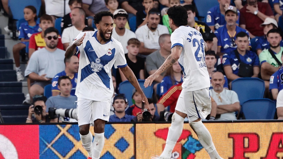 Getafe 1-1 Deportivo: Aubameyin, Aubameyang