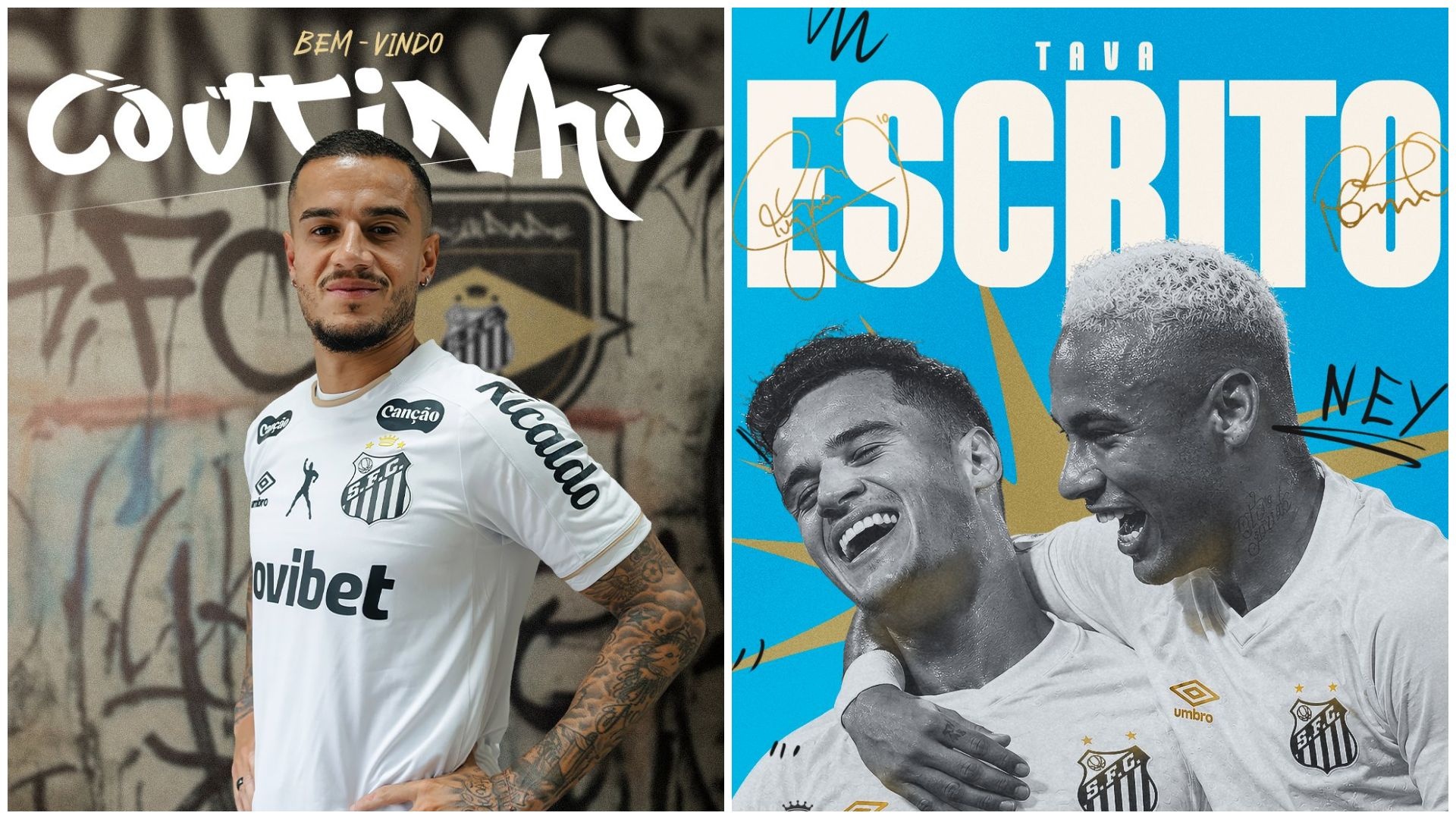 Santos confirmó este lunes la contratación del centrocampista brasileño Philippe Coutinho, exjugador del Liverpool y del Barcelona, con un contrato hasta el final de la temporada.