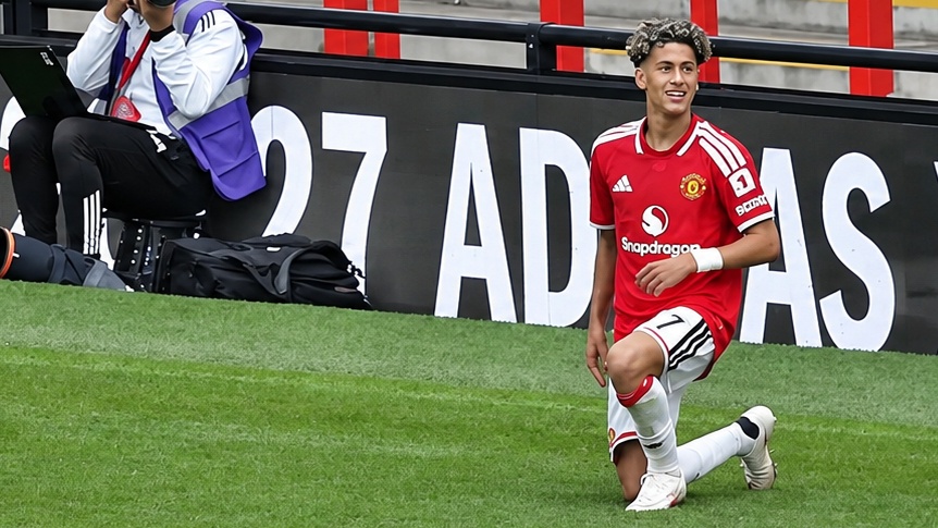 Manchester United, la perla del vivaio JJ Gabriel chiede l'addio a soli 15 anni