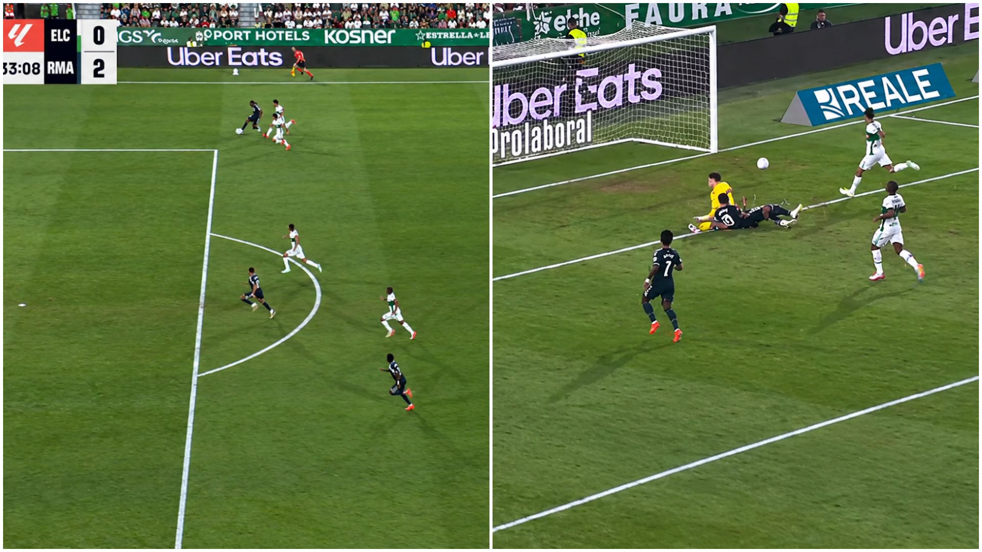Primera asistencia de Diomande para un Mbappé de récord