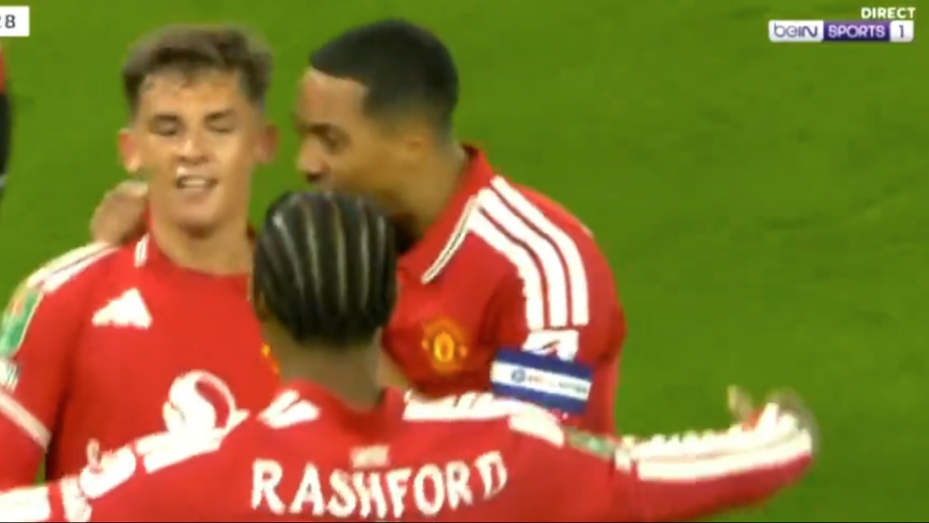 Lacey and Mount strike inside 10 minutes for Man Utd