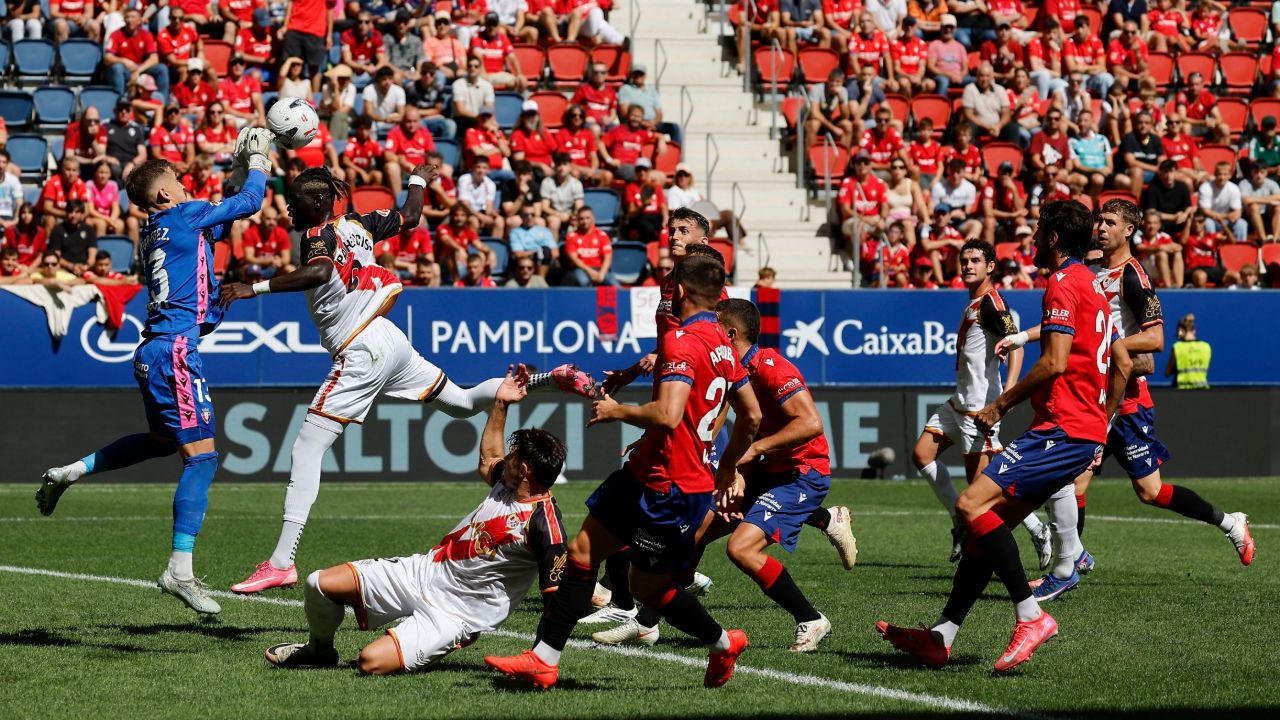 Osasuna 1-1 Rayo Vallecano: Honours even in fair draw